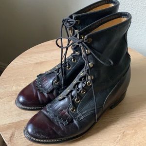 Vintage Laredo Roper Kiltie Boots